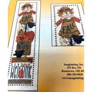 Fall Welcome Cross Stitch Pattern By Diane Arthurs